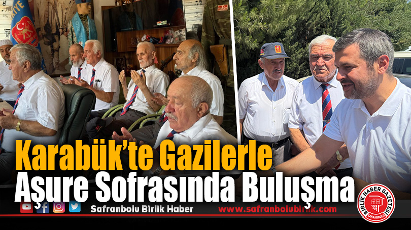 Gazilerle Aşure Sofrasında Buluşma