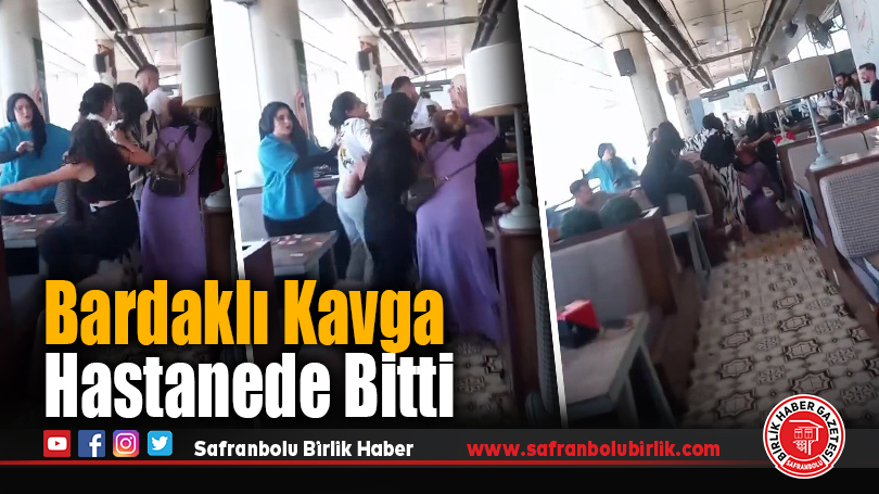Bardaklı Kavga Hastanede Bitti