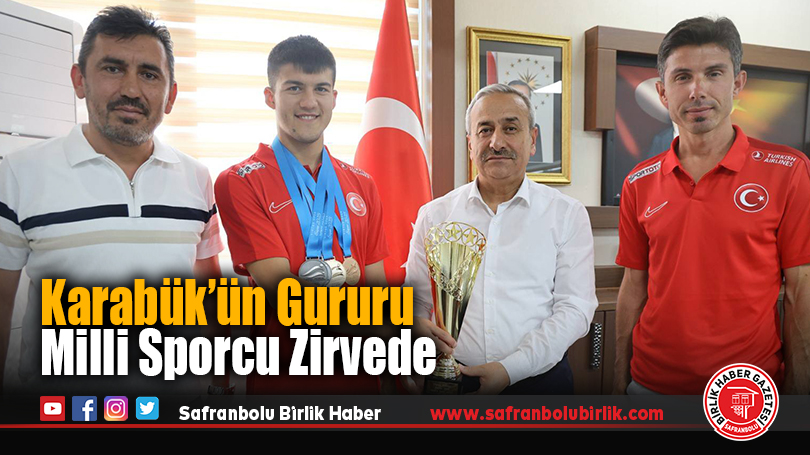Karabük’ün Gururu Milli Sporcu Zirvede