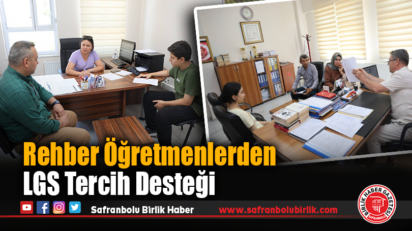 Rehber Öğretmenlerden LGS Tercih Desteği