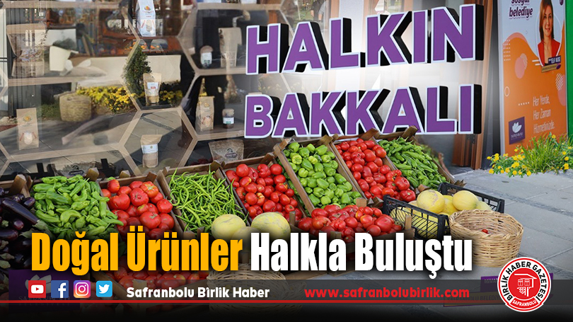 Halkın Bakkalı’nda Taze Ürün Bereketi