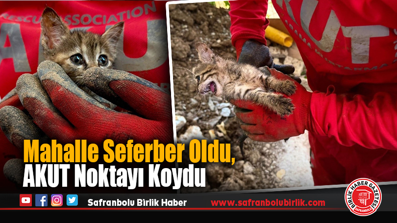 Mahalle Seferber Oldu, AKUT Noktayı Koydu