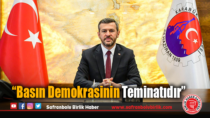 Özkan Çetinkaya: “Basın Demokrasinin Teminatıdır”