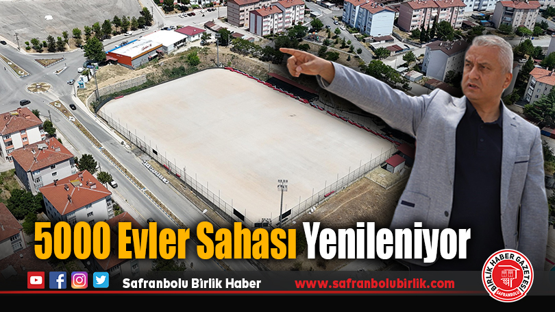 5000 Evler Sahası Yenileniyor