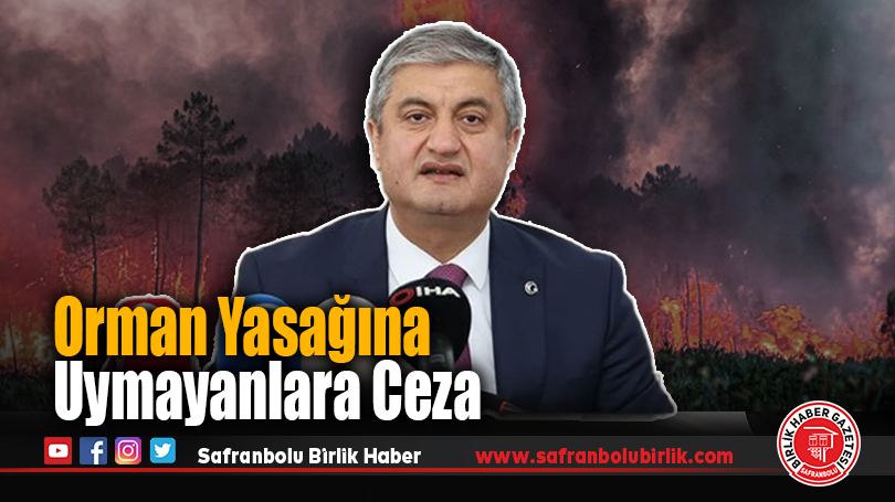 Orman Yasağına Uymayanlara Ceza
