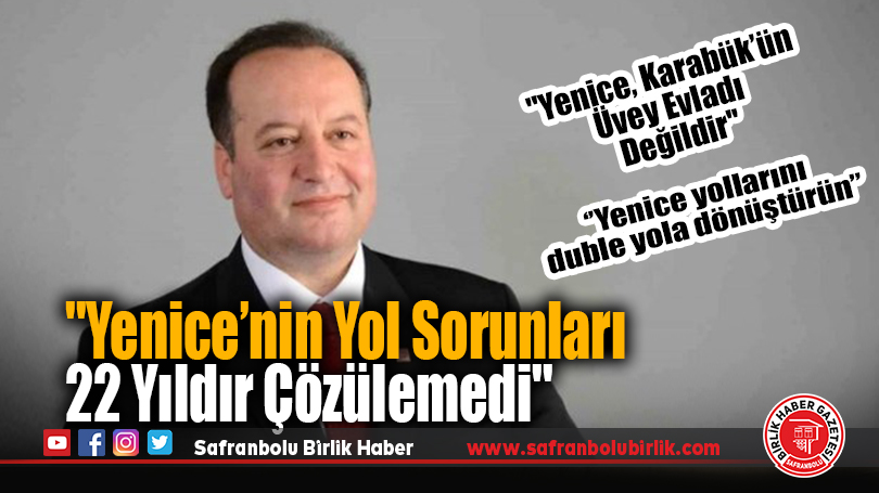 Karabük-Yenice Yolları Artık Trafiği Kaldırmıyor