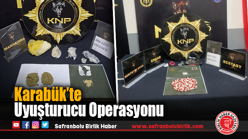 Karabük’te Uyuşturucu Operasyonu: 2 Kişi Tutuklandı