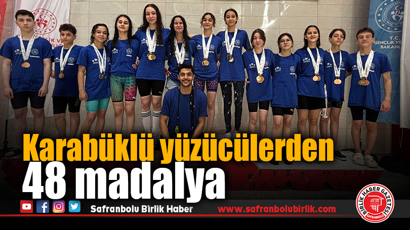 Karabüklü Yüzücülerden Samsun’da Madalya Yağmuru