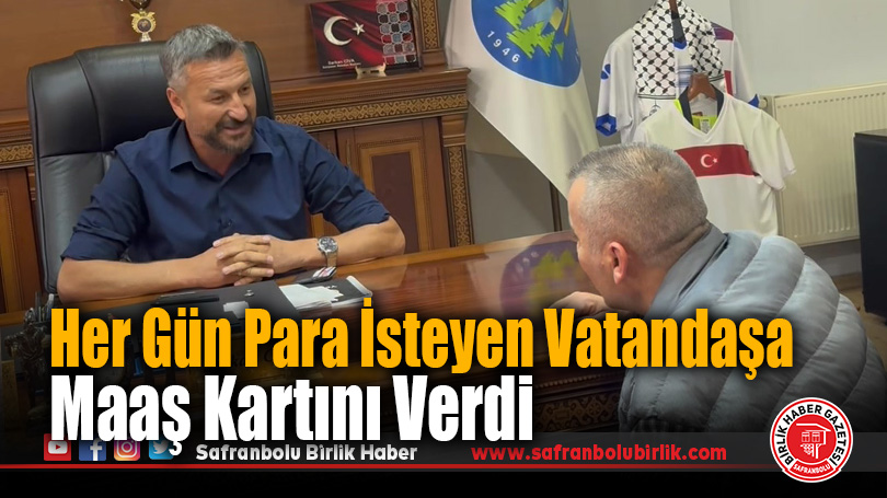 Eskipazar Belediye Başkanı Serkan Cıva’dan Duygulandıran Jest