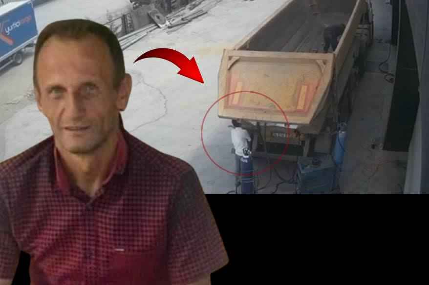 Tır şoförünü hayattan koparan korkunç olay kamerada