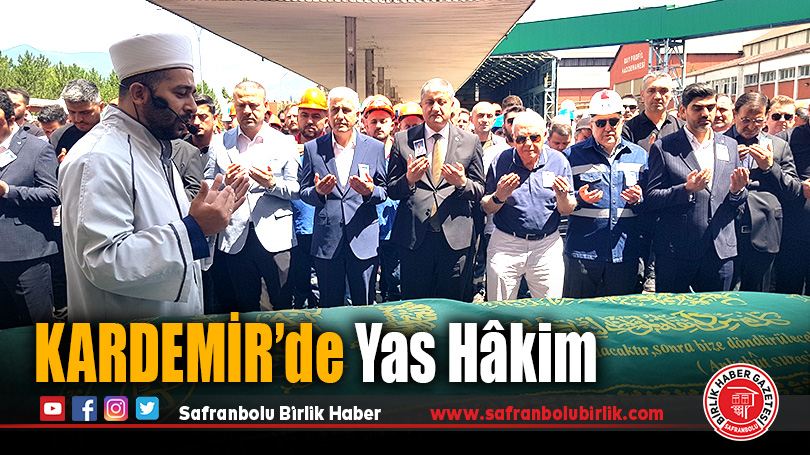 KARDEMİR’deki Patlamada Hayatını Kaybeden Fatih Tetik Gözyaşlarıyla Uğurlandı