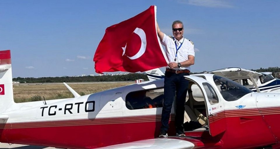Pilotun son paylaşımı, “Uçağın kanadında değil, hayallerin tam ortasındayım” oldu
