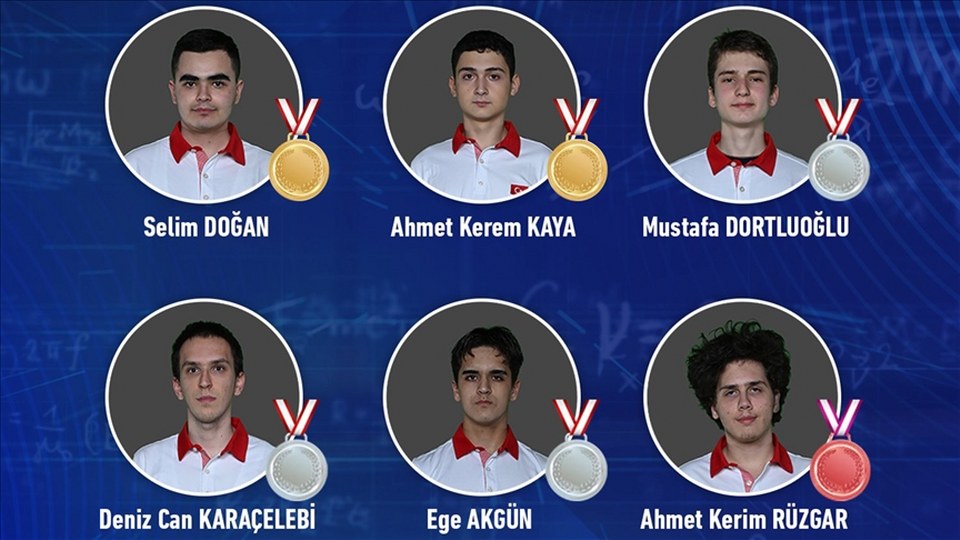 Türk öğrenciler Uluslararası Matematik Olimpiyatı’ndan 6 madalya ile döndü