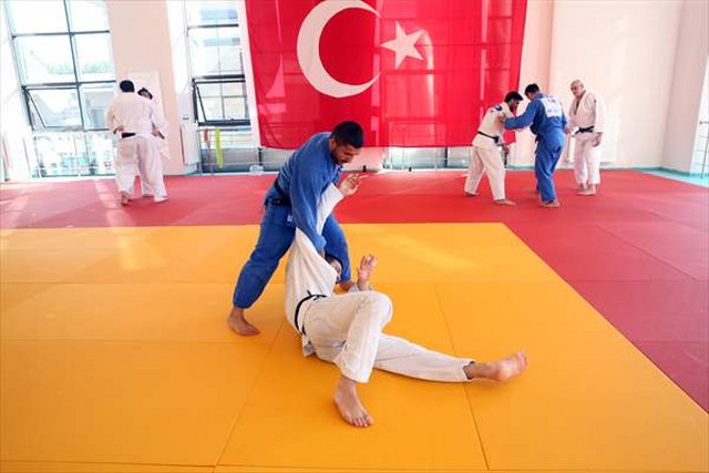 Milli judocu Salih Yıldız’ın hedefi 2028 olimpiyatları