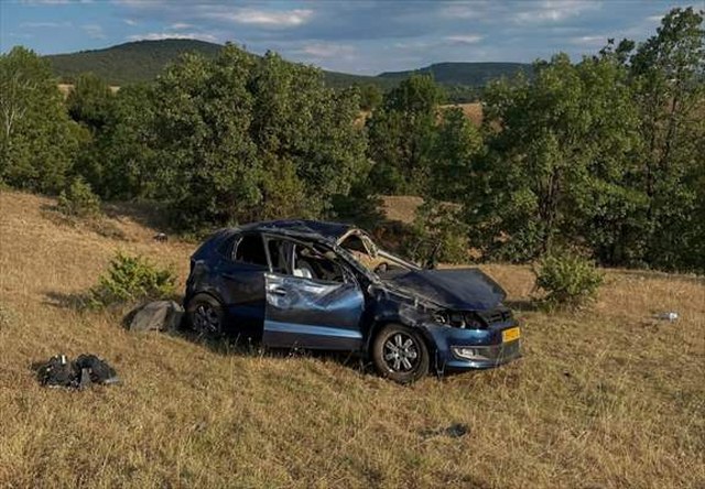 Kastamonu’da devrilen otomobilin sürücüsü hayatını kaybetti