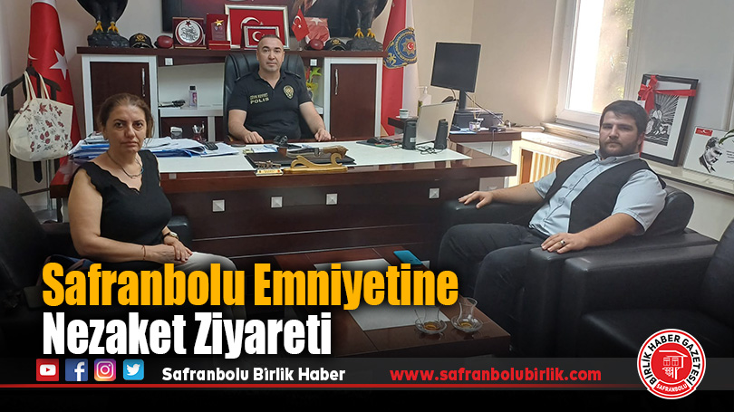 Safranbolu Birlik Medya’dan İlçe Emniyet Müdürü Tamtürk’e Nezaket Ziyareti