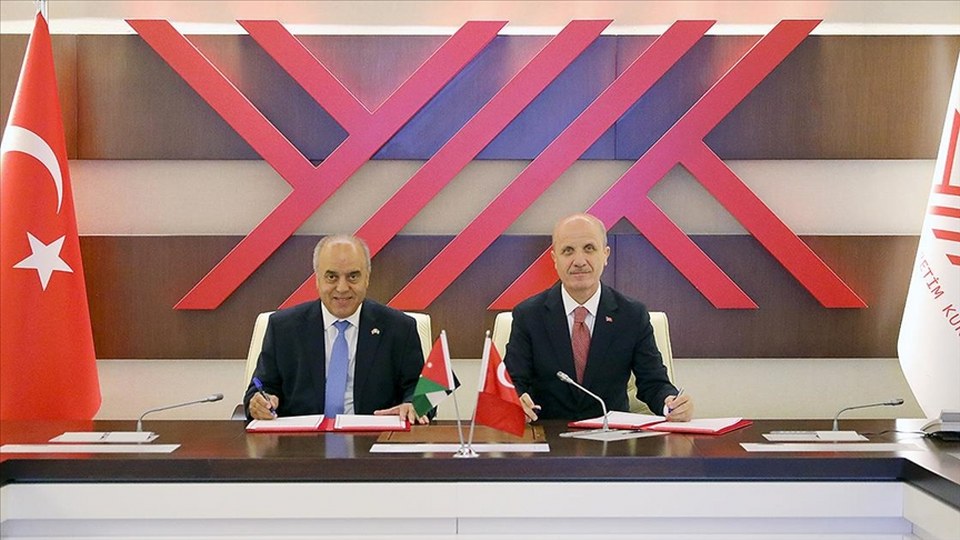 YÖK, Ürdün Yükseköğretim ve Bilimsel Araştırma Bakanlığı ile mutabakat zaptı imzaladı