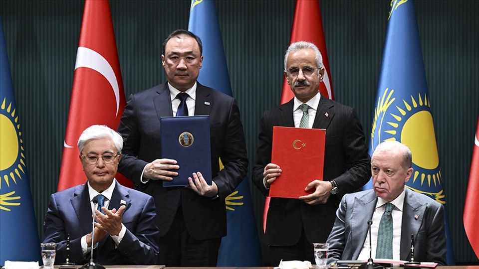 Türkiye ve Kazakistan işbirliğiyle Orta Koridor’un taşımacılık kapasitesi artacak