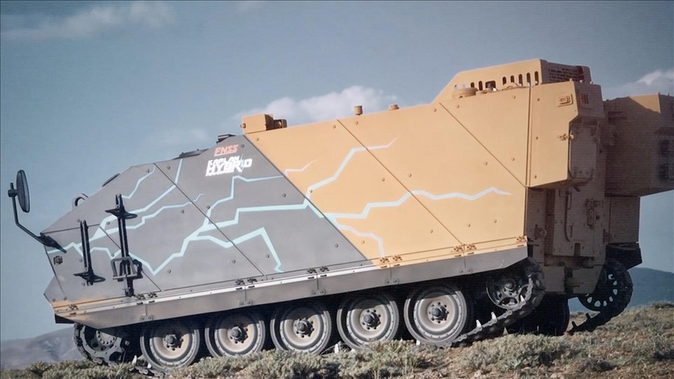 Askeri araçların yarışına KAPLAN HİBRİT damga vurdu