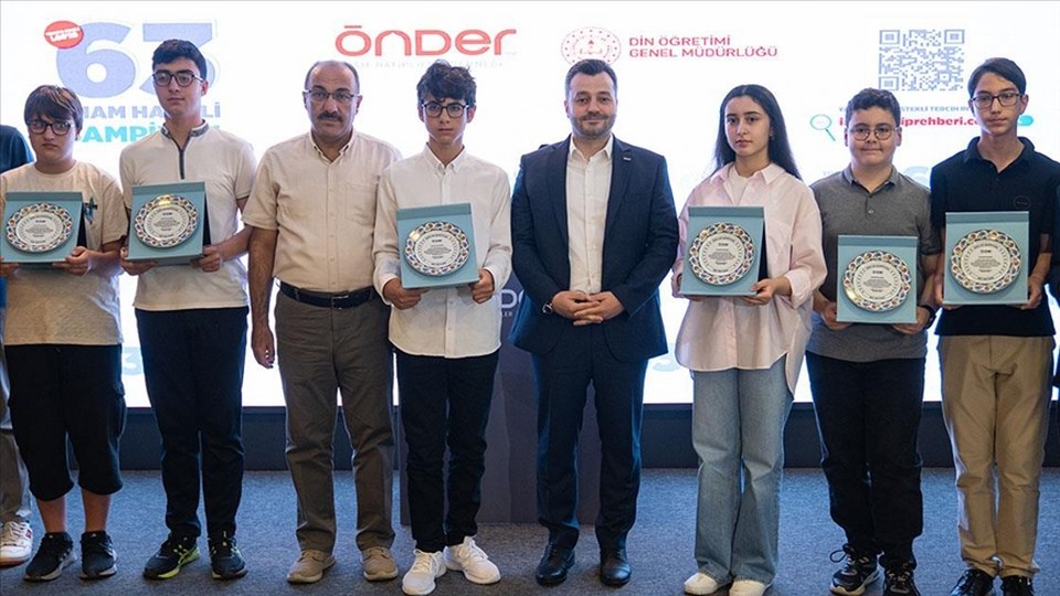 LGS sınavı birincisi imam hatipli öğrenciler ÖNDER’de buluştu