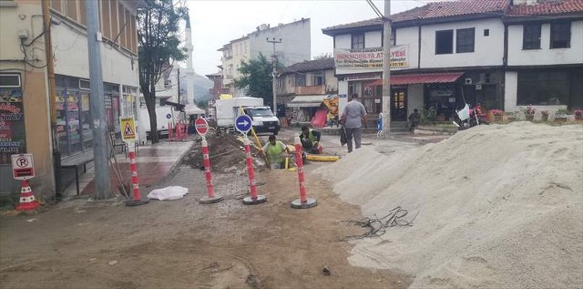 Hanönü’de doğal gaz altyapı çalışmaları devam ediyor