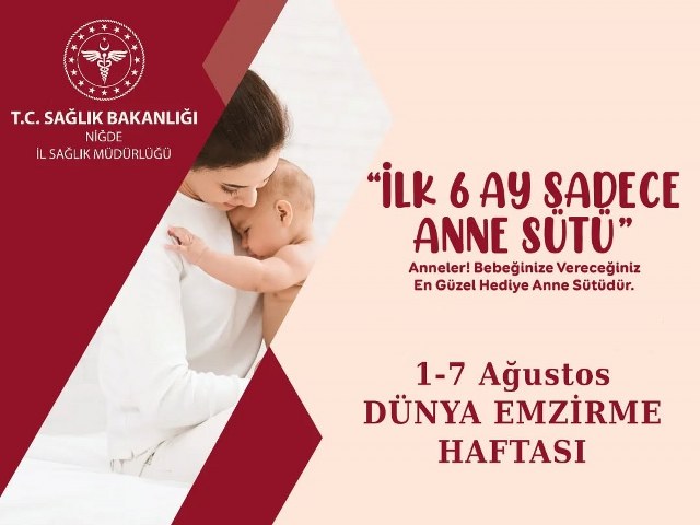 Dünya Emzirme Haftası’nda anne sütünün önemi vurgulandı