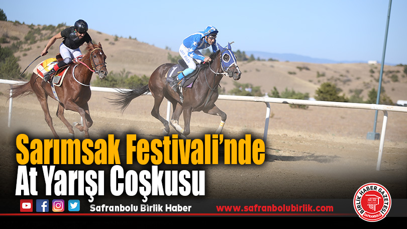 Taşköprü Sarımsak Festivali’nde At Yarışları Heyecanı