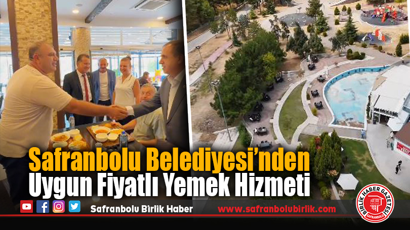 Safranbolu Belediyesi’nden Halk Odaklı Hizmet: Kent Lokantası