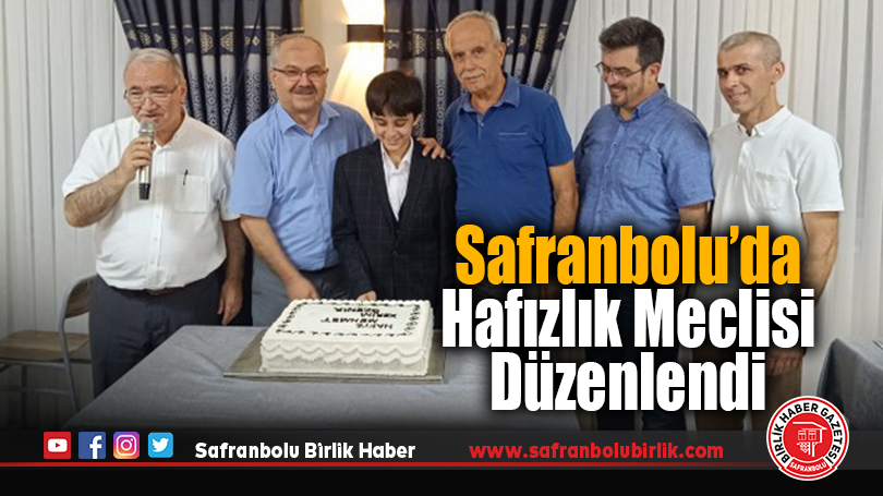 Safranbolu’da Hafızlık Meclisi Düzenlendi