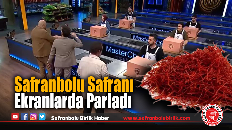 Altından Değerli Safran, MasterChef Menüsünde