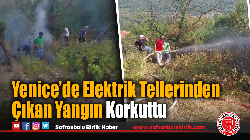 Karabük Yenice Değirmenyanı Köyü’nde Otluk Yangını Kontrol Altına Alındı