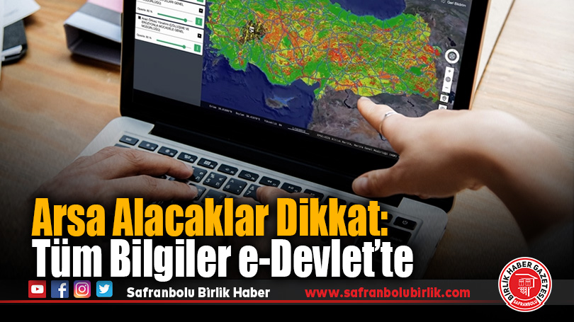 Türkiye’nin dijital haritası e-Devlet üzerinden görülebilecek