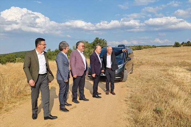 Kastamonu Valisi Dallı, Maslak Yeni Küçük Sanayi Sitesi’nin proje alanında incelemelerde bulundu