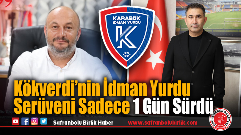 Karabük İdman Yurdu’nda Yeni Teknik Direktör Kökverdi ile Yollar Ayrıldı