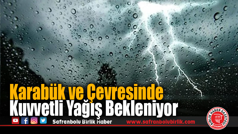 Batı Karadeniz İç Kesimlerine Gök Gürültülü Sağanak Uyarısı