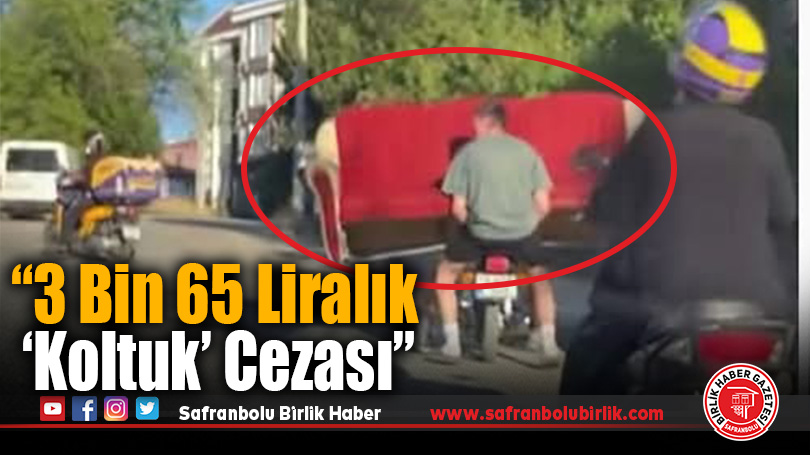3 Bin 65 Liralık ‘Koltuk’ Cezası