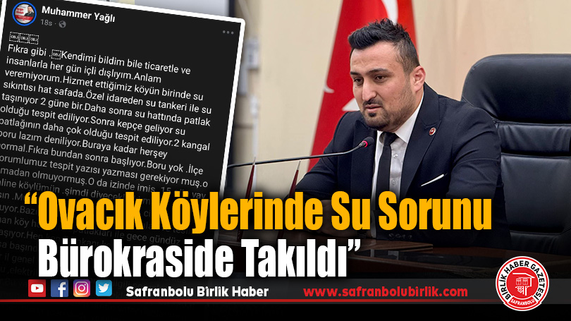 Muhammer Yağlı’dan Sert Eleştiri: “Vatandaşın Asli Hakları Göz Ardı Ediliyor”