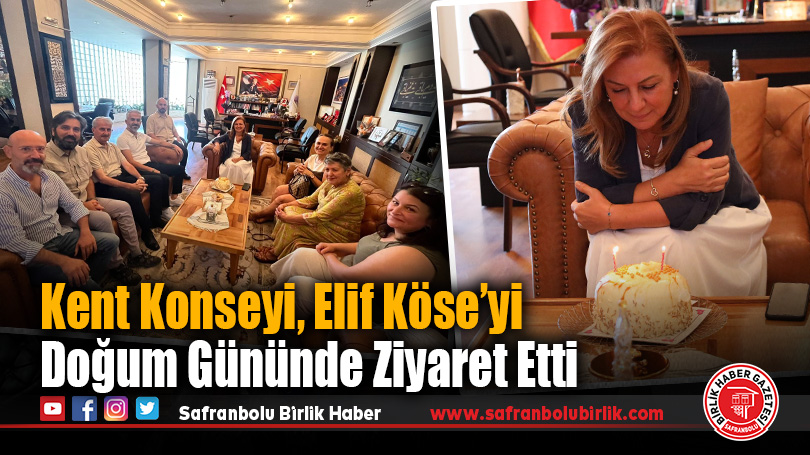 Safranbolu Kent Konseyi’nden Başkan Elif Köse’ye Ziyaret