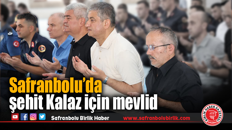 Karabük Valisi Mustafa Yavuz, Şehit Muhammet Kalaz İçin Düzenlenen Mevlid Programına Katıldı