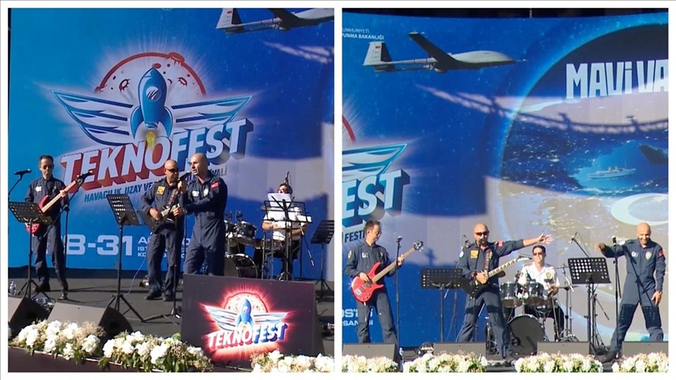 TEKNOFEST Mavi Vatan’da “Yüksek İrtifa” grubu konser verdi