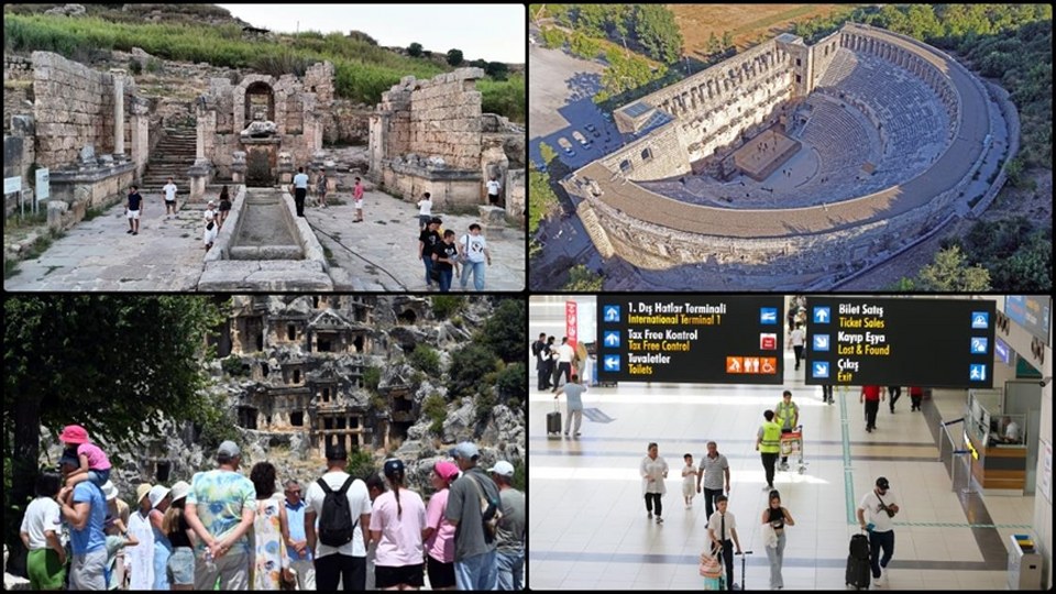 Antalya’da günlük ziyaretçi girişinde tüm zamanların rekoru kırıldı