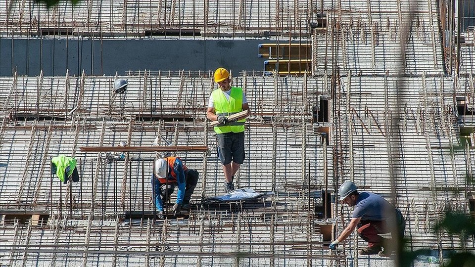 İnşaat sektöründe çalışan sayısı 36 aydır artıyor