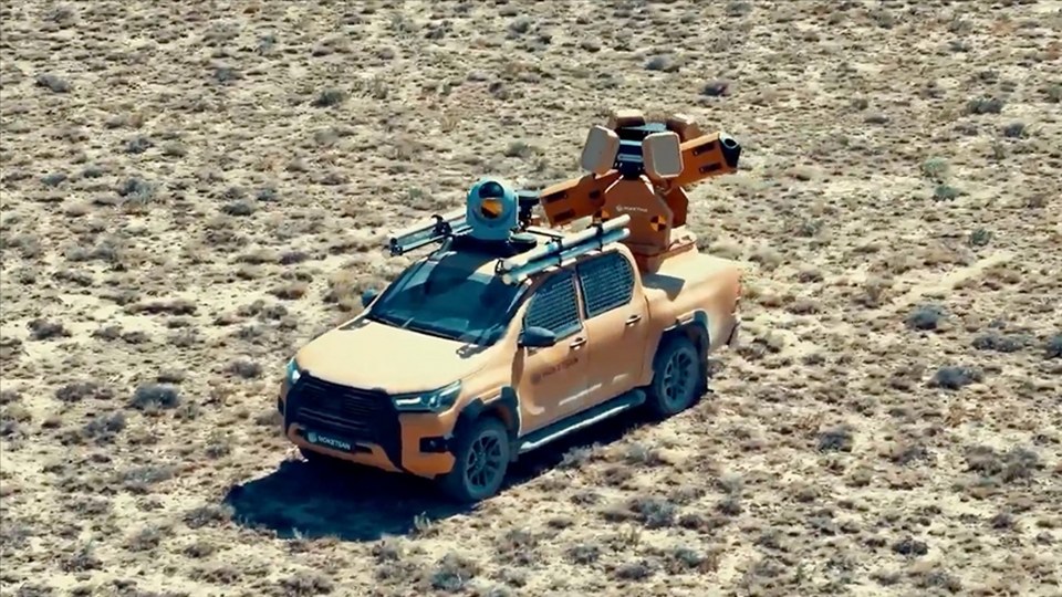 PUSU Silah Sistemi’nden atılan CİRİT füzesinden hava hedefine tam isabet