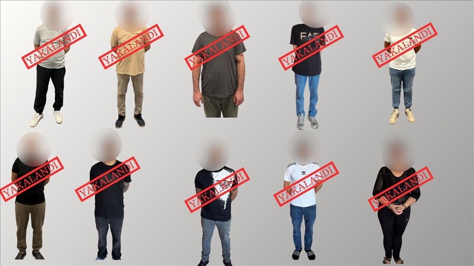 Kırmızı bültenle ve ulusal seviyede aranan 10 suçlu Türkiye’ye getirildi