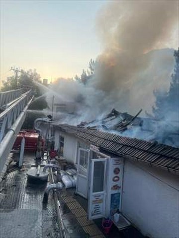 Bolu’da fırında çıkan yangın söndürüldü