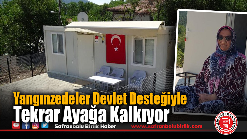 Karabük’te Orman Yangını Sonrası Yaşam Hızla Normalleşiyor