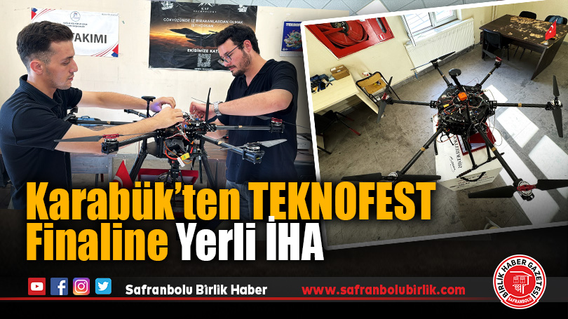 Karabük Üniversitesi Öğrencilerinden TEKNOFEST’te Yerli İHA Başarısı