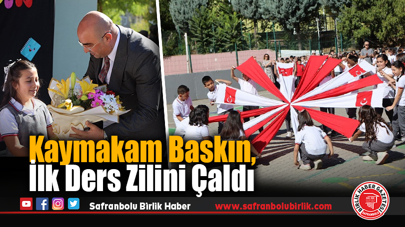 Kaymakam Baskın İlk Ders Zilini Çaldı