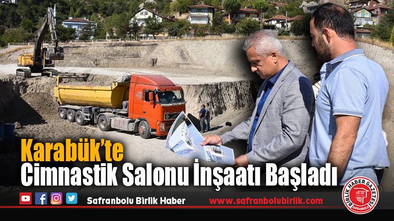 Karabük’te Yenimahalle’ye Yeni Cimnastik Salonu