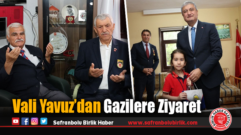 Karabük Valisi Mustafa Yavuz, Gazilerle Bir Araya Geldi